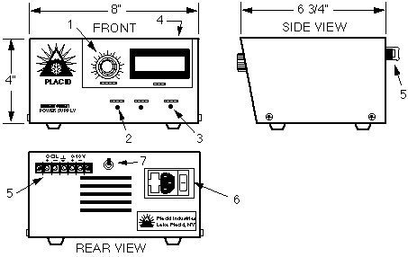 Enclosed Power Supply Drawing