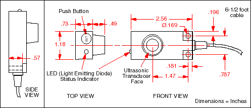 Ultrasonic Sensor CAD