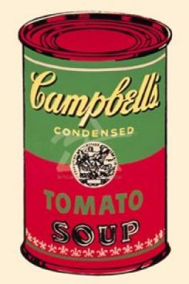 warhol soup can