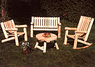 cedar chairs, chairs